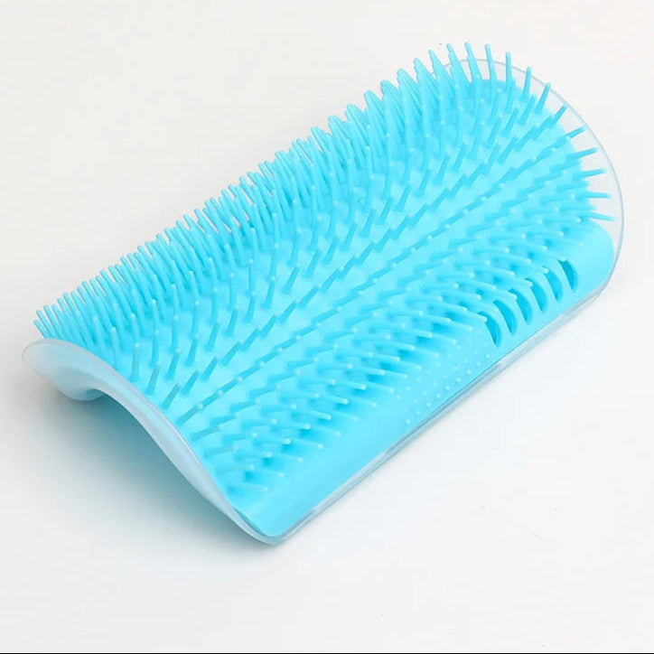 Cat Self Scratcher & Grooming Brush
