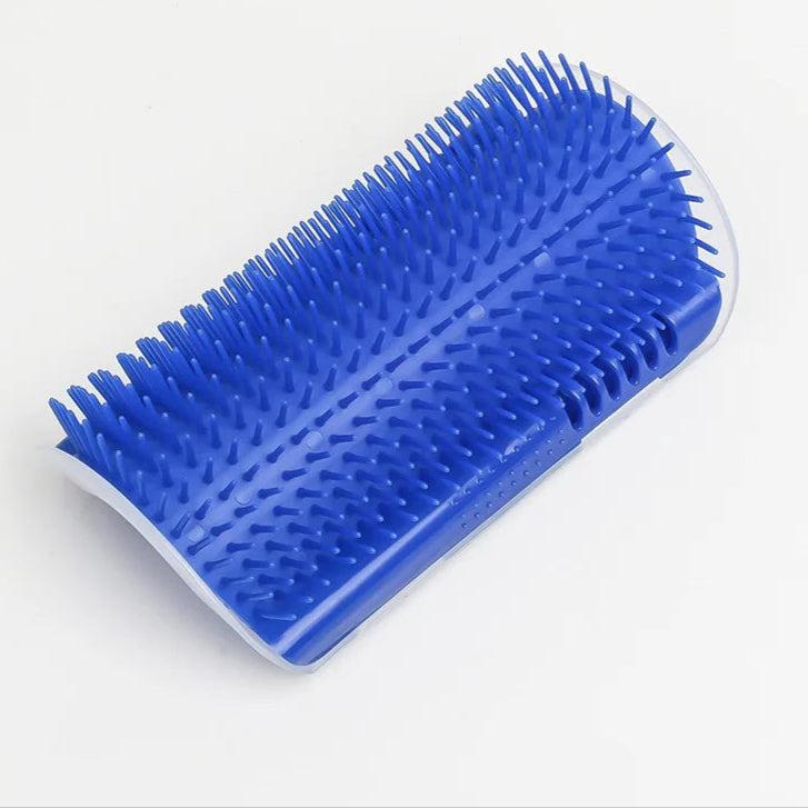Cat Self Scratcher & Grooming Brush