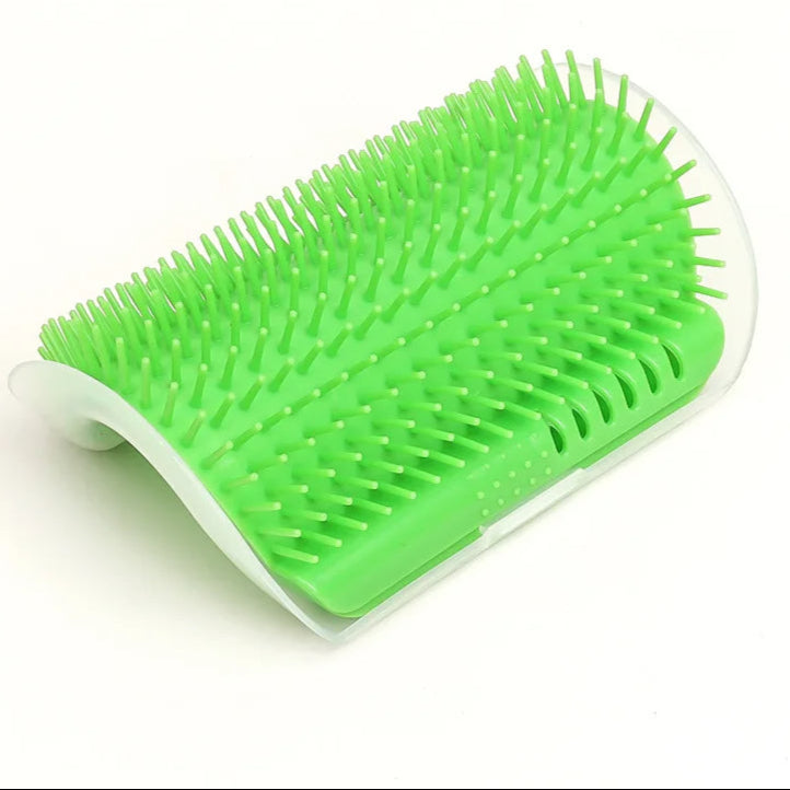 Cat Self Scratcher & Grooming Brush